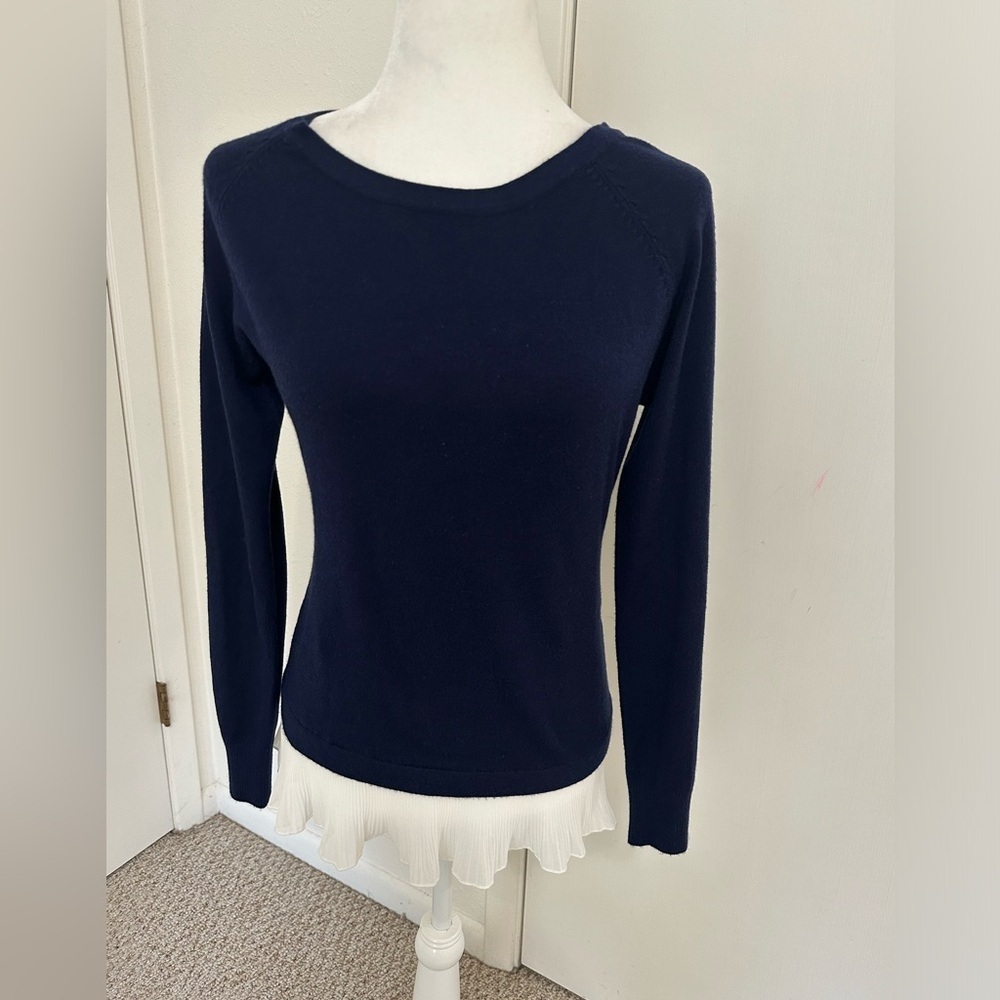 Milano Lush Blue with ruffle size S NEW WITH TAG